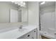 Bright bathroom with a white vanity, shower, and toilet at 105 Alan Ct, Summerville, SC 29485