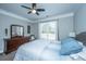 Serene bedroom showcasing natural light, a comfortable bed, and ample space at 105 Pine Valley Dr, Summerville, SC 29483