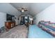Spacious bonus room with comfortable seating, a large TV, and versatile layout for entertaining at 105 Pine Valley Dr, Summerville, SC 29483