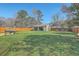 Expansive backyard features a large shed and plenty of green space for outdoor activities at 114 Merrimack Blvd, Moncks Corner, SC 29461