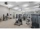 Well-equipped gym featuring modern machines and equipment for a comprehensive workout experience at 127 Garden Gate Way, Summerville, SC 29486