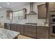 Modern kitchen with stainless steel appliances, gas range, subway tile backsplash, and beautiful cabinets at 127 Garden Gate Way, Summerville, SC 29486