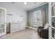 Relaxing living room featuring stylish flooring, a ceiling fan, and a comfortable armchair at 127 Garden Gate Way, Summerville, SC 29486