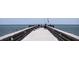 Scenic view of the pier stretching over the water with people fishing at 1300 Ocean Blvd # 221, Isle of Palms, SC 29451