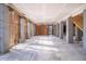 Vast unfinished basement area with exposed framing and concrete pillars at 158 Sandshell Dr, Charleston, SC 29492