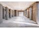 Spacious unfinished basement with concrete flooring and open ceiling at 158 Sandshell Dr, Charleston, SC 29492