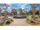 Beautiful community park includes a water fountain, walking paths, benches, and mature trees at 170 Callibluff Dr, Summerville, SC 29486