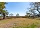 Expansive backyard showcasing a manicured lawn, mature trees, and scenic marsh views at 204 William St, Mount Pleasant, SC 29464