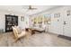 Bright living room featuring hardwood floors, natural light, stylish furniture, and open layout at 2137 Barbour Dr, Charleston, SC 29414