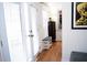 Bright entryway with white trim, wood floors, and french doors at 2590 Otranto Rd, North Charleston, SC 29406