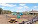 Community playground featuring swings, slides, and picnic area, perfect for Gathering fun and recreation at 267 Cameron St, Summerville, SC 29486