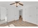 Bedroom with a ceiling fan and closet at 2969 Bobo Rd, Mount Pleasant, SC 29466