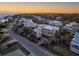 Coastal community with luxurious homes and sandy beaches, seen at sunset at 3030 Marshall Blvd, Sullivans Island, SC 29482