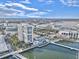 Aerial view of the building and surrounding areas at 330 Concord St # 7 A, Charleston, SC 29401