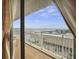 Balcony offering gorgeous views of the water and skyline at 330 Concord St # 7 A, Charleston, SC 29401