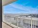 Balcony with a stunning view of the harbor and boat docks at 330 Concord St # 7 A, Charleston, SC 29401
