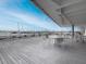 Open-air patio with comfortable seating and scenic views of the harbor at 330 Concord St # 7 A, Charleston, SC 29401