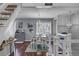 Beautiful dining room with unique light fixture and spacious layout at 3651 Barton St, Johns Island, SC 29455