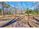 Picturesque backyard with mature trees, natural landscaping, and a peaceful atmosphere at 4333 Cloudmont Dr, Hollywood, SC 29449