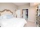 Neutral bedroom with a closet and a bookcase at 4333 Cloudmont Dr, Hollywood, SC 29449