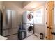 Modern laundry room featuring updated appliances and convenient organization at 4333 Cloudmont Dr, Hollywood, SC 29449