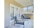 Relax on this covered deck with great views at 4610 Palm View Cir, North Charleston, SC 29418