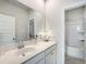 Bright bathroom with white vanity, elegant décor, and a clean, well-lit space for comfort at 500 W Respite Ln, Summerville, SC 29483