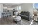 Open concept design seamlessly connects the kitchen and living area, perfect for entertaining at 500 W Respite Ln, Summerville, SC 29483