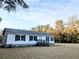 Well-kept single-story home boasting white siding, black shutters, and a spacious lawn at 5181 Dr Taylor Rd, Adams Run, SC 29426