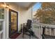 Cozy balcony with seating, offering a private outdoor space at 700 Daniel Ellis Dr # 11202, Charleston, SC 29412