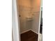 Walk-in closet with wire shelving, providing ample storage for clothes and personal items at 700 Daniel Ellis Dr # 11202, Charleston, SC 29412