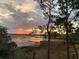 Beautiful sunset over the marsh with trees silhouetted in foreground creates a serene scene at 700 Daniel Ellis Dr # 11202, Charleston, SC 29412