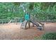 A well-maintained playground with slides and climbing equipment offers a safe and fun outdoor play area for children at 8757 E Fairway Woods Dr, North Charleston, SC 29420