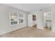 Bedroom with carpet, window, and ensuite bathroom at 1042 Planters Pl, Mount Pleasant, SC 29464