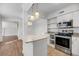 Updated eat-in kitchen with stainless steel appliances and granite countertops at 1042 Planters Pl, Mount Pleasant, SC 29464