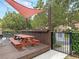 Wooden picnic area covered by a canopy at 1042 Planters Pl, Mount Pleasant, SC 29464