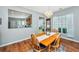 Cozy eat-in kitchen off the dining room with beautiful natural lighting at 106 Sea Lavender Ln, Summerville, SC 29486