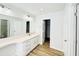 Bathroom vanity with lots of counter space and mirrors at 112 Mansfield Blvd, North Charleston, SC 29418