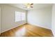 Bedroom featuring a window and hardwood floors at 112 Mansfield Blvd, North Charleston, SC 29418