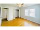 Bedroom featuring natural light from window, fan and closet at 112 Mansfield Blvd, North Charleston, SC 29418