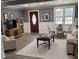 Cozy living room with comfortable seating and media center, perfect for relaxing and entertaining at 1186 French Santee Rd, Jamestown, SC 29453