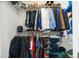 Organized walk-in closet with shelving and hanging space for clothes and accessories at 121 Arrowridge Ct, Summerville, SC 29485