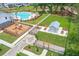Aerial view of community pool, playground, and other common areas at 1680 Siloh Dr # 469, Mount Pleasant, SC 29466
