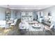 Open-concept living area features a cozy sofa, stylish decor, and seamless flow to the kitchen at 1680 Siloh Dr # 469, Mount Pleasant, SC 29466