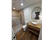 Updated bathroom with stylish vanity, shower, and modern finishes at 201 Hayden St St, Walterboro, SC 29488