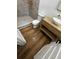 Modern bathroom features updated vanity, fixtures, and shower at 201 Hayden St St, Walterboro, SC 29488