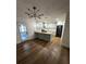 Modern kitchen featuring gray cabinets, stainless steel appliances, and a spacious island at 201 Hayden St St, Walterboro, SC 29488