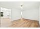 Bright, open living room with light wood floors and recessed lighting at 201 Hayden St St, Walterboro, SC 29488