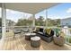Comfortable porch with stylish furniture and relaxing decor at 2280 Minfarm Way # 529, Mount Pleasant, SC 29466
