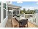 The porch has a dining table with scenic views at 2280 Minfarm Way # 529, Mount Pleasant, SC 29466